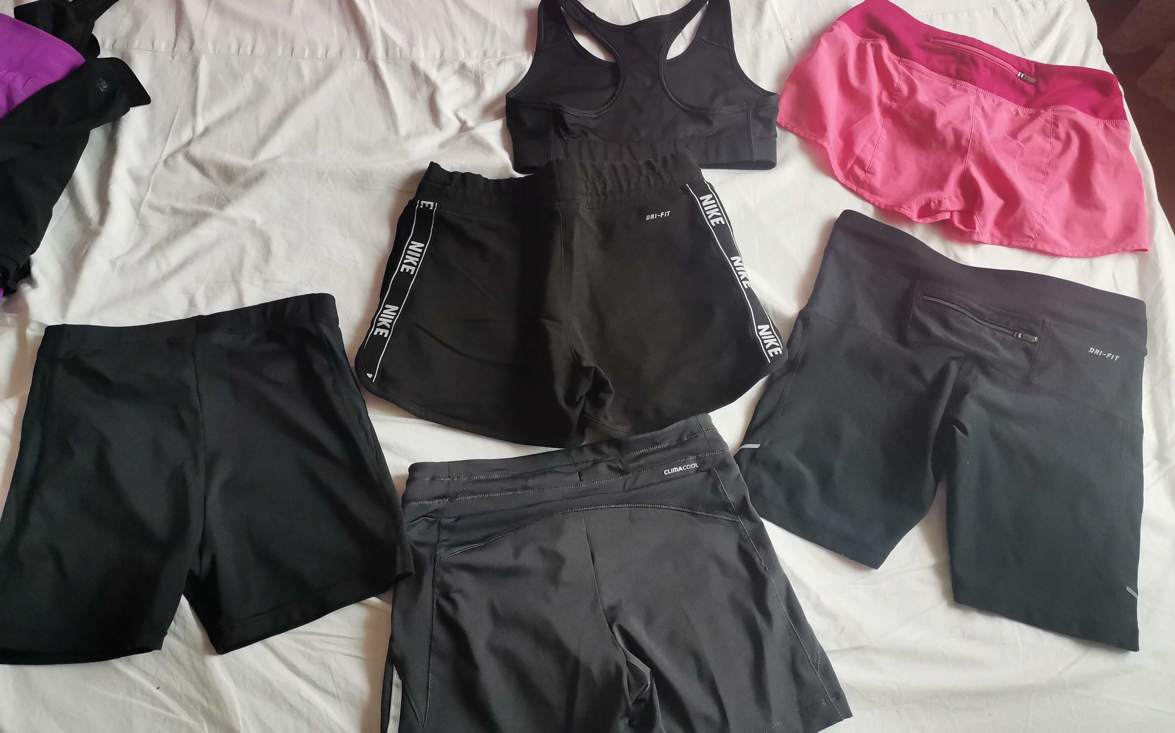 Nike, Adidas, puma къси панталони  и клинове, бюстие