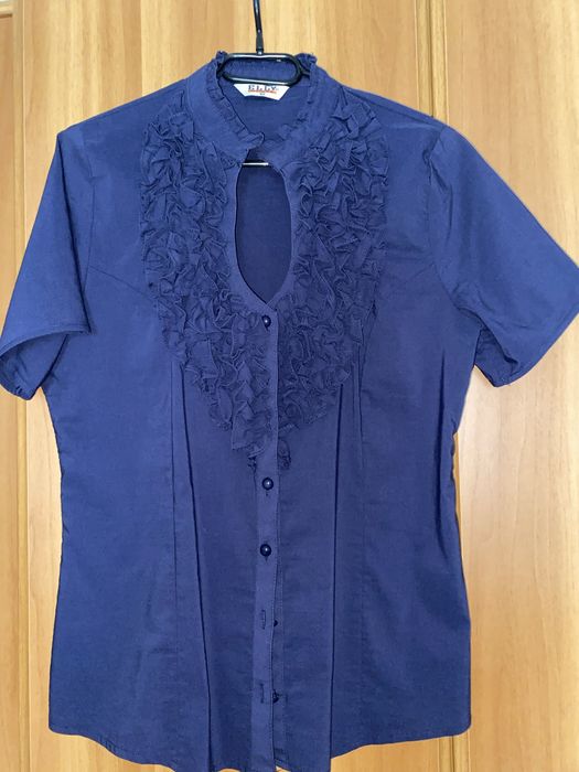 Bluza office maneca scurta