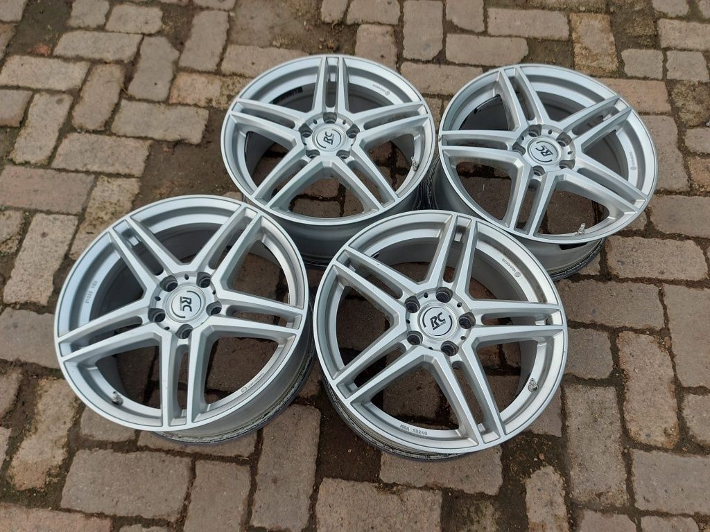 Set 4buc jante senzori RC Design R17 seria 7.5Jx17H2 ET40 - 5x112