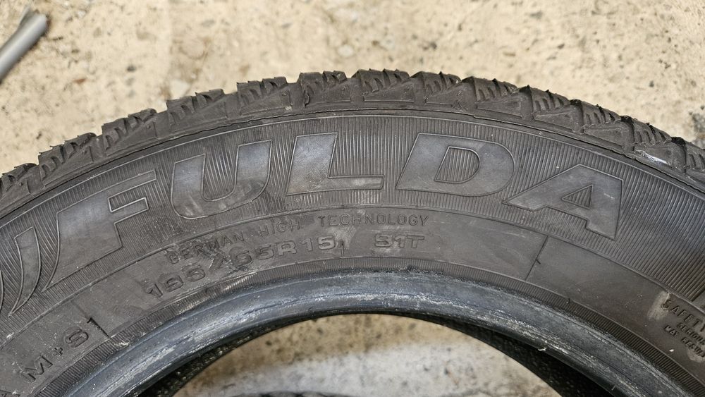 2бр гуми 195 65 15 фулда