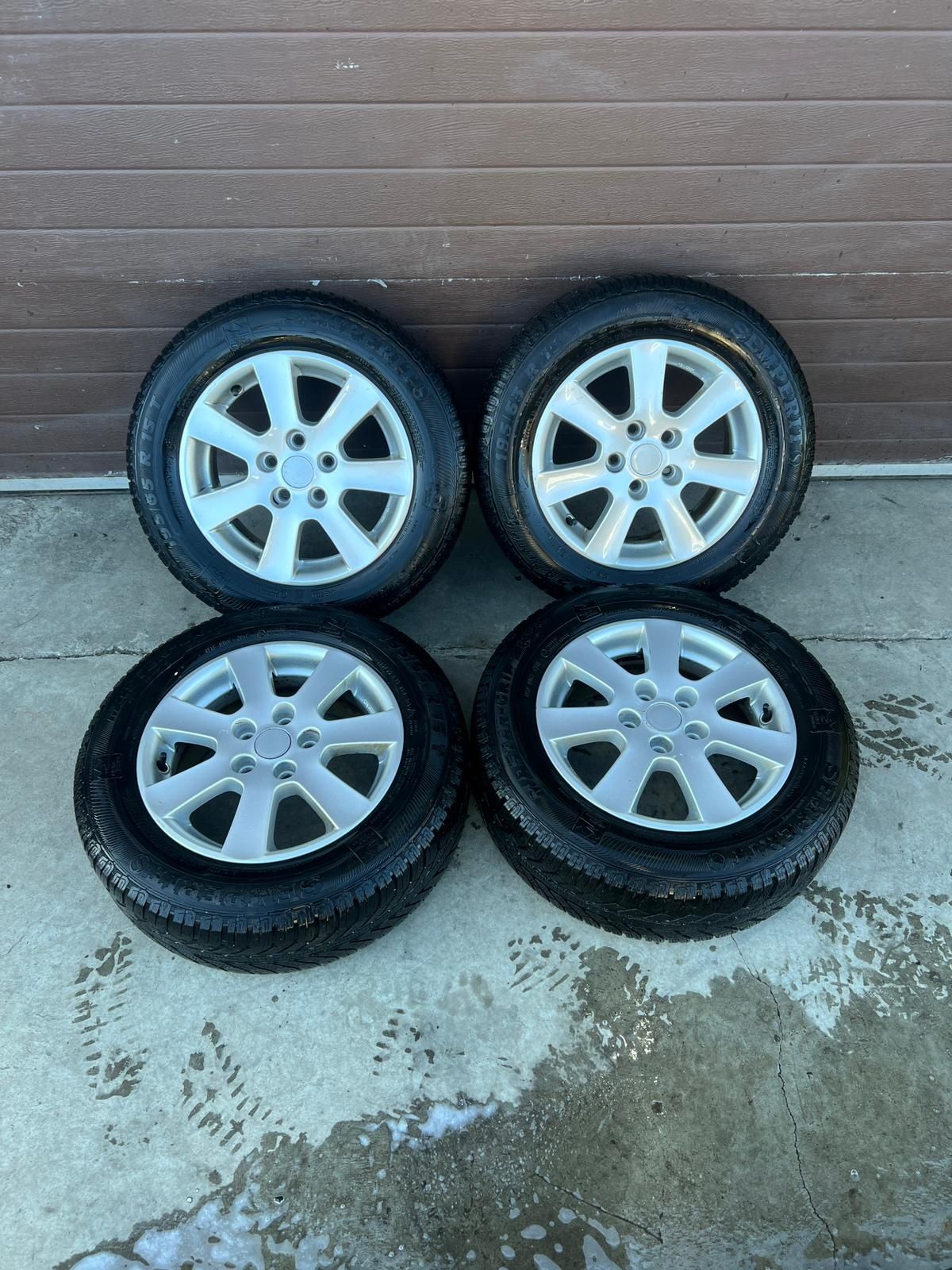 Jante 5x112 vw audi mercedes 195 65 R15 iarna