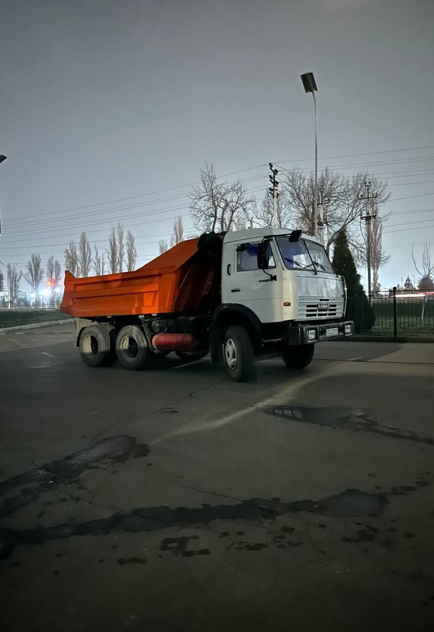 Kamaz samosval. Kabina evro