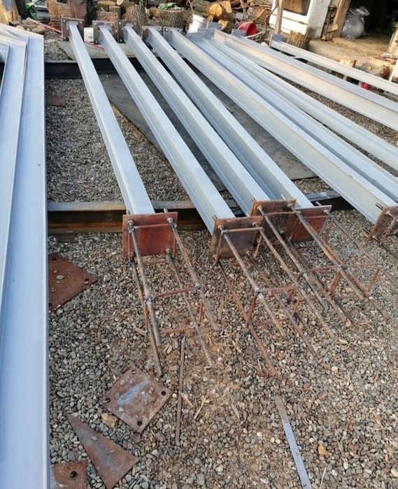 Vand 4ferme metalice la 11m  dinl IPE160