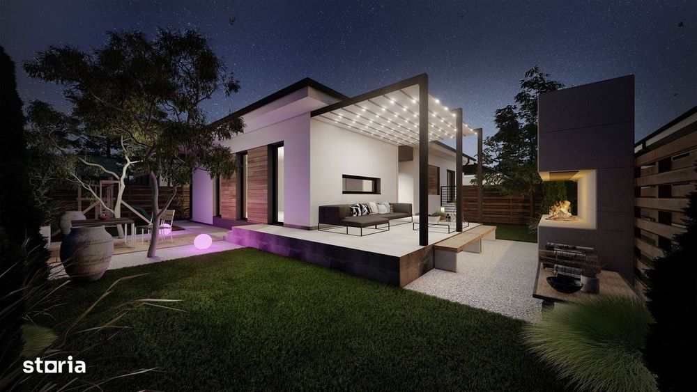 Casa cu sistem de ventilatie|Pompa de caldura | Smart Home|Teren 470mp