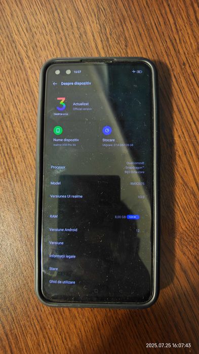 Telefon de piese/ reparabil Realme X50 pro 5G (Top în 2020)