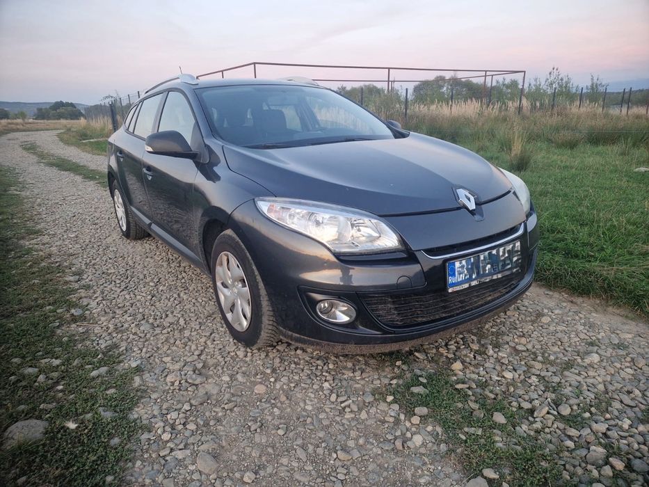 Renault Megane lovit in spate
