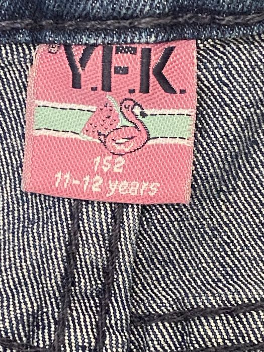 Pantaloni scurți blugi fetiță -Zara/ Y.F.K- 152 cm/11-12 ani.