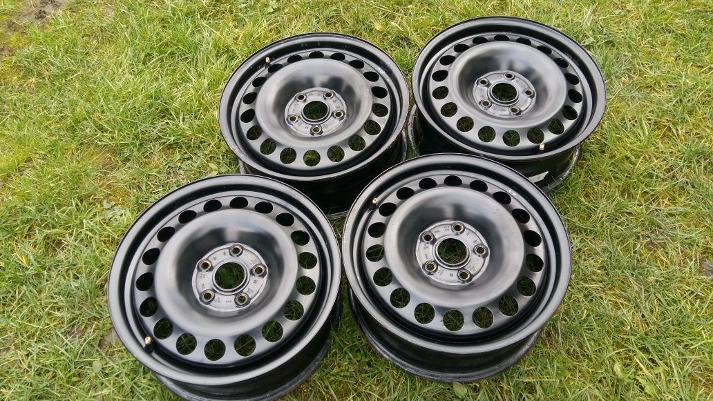 Set 4buc jante VW Mercedes R16 seria 7J 6,5Jx16H2 ET33 48 - 5x112