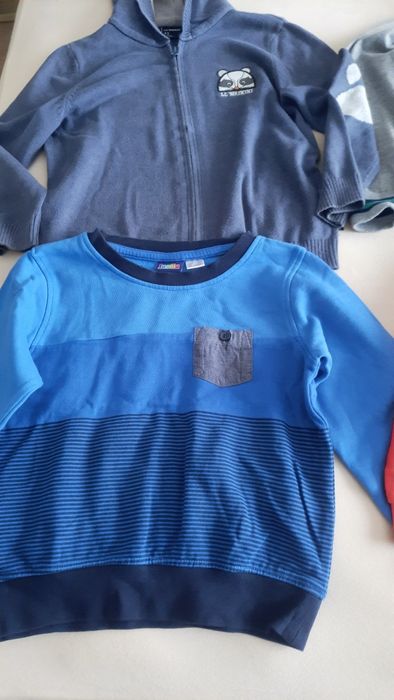 Lot hanorace/ bluze grosute marimea 110-116