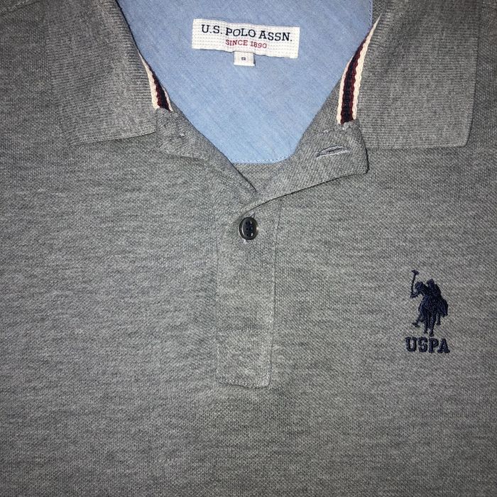 Мъжка тениска с яка U.S. POLO ASSN.
