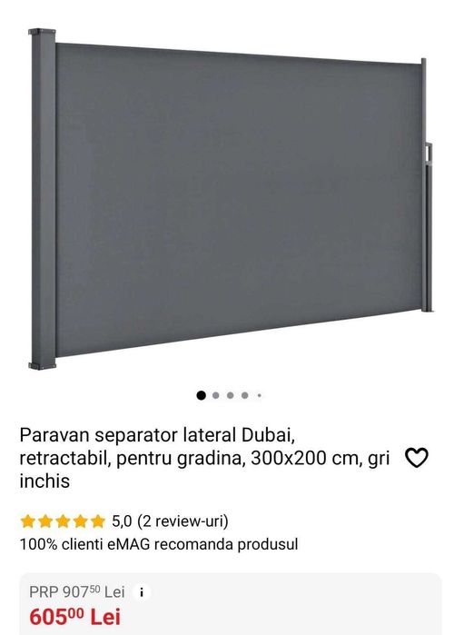 Paravan separator lateral Dubai