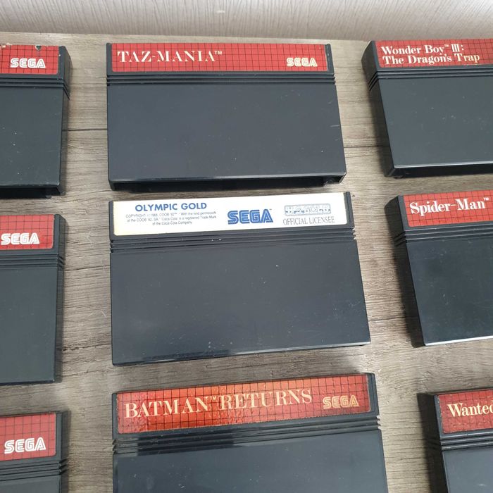 Оригинални игри за Sega Master -10 броя