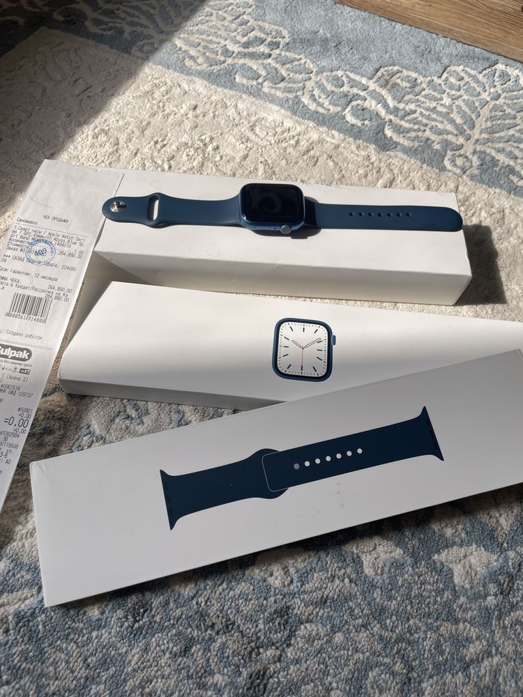 Apple Watch 7 / 45 mm. РАССРОЧКА есть. Смарт часы
