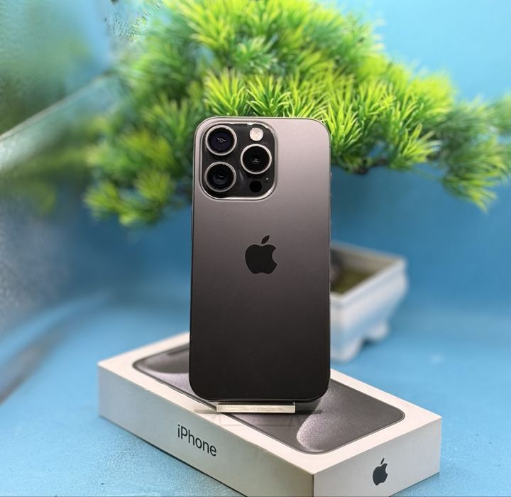 Apple iPhone 15 Pro, 128GB, 5G, Black Titanium