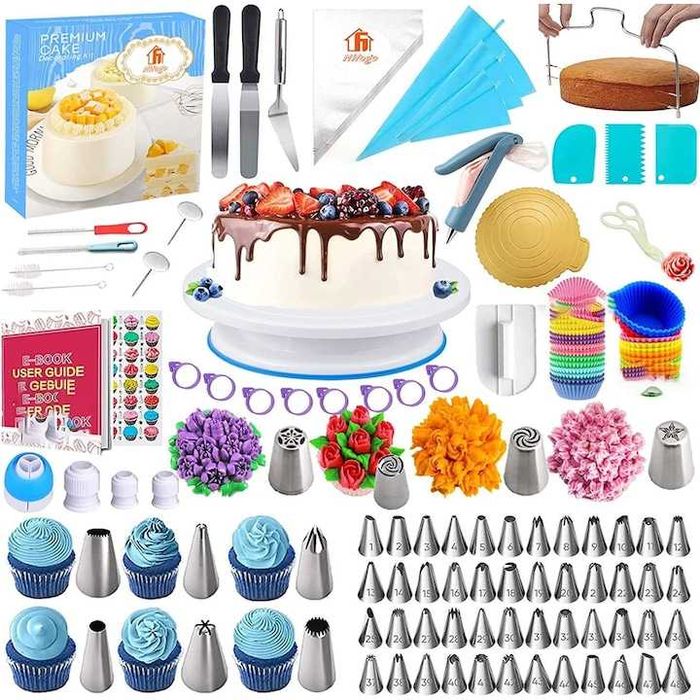 Комплект за декорация на торти 301 части