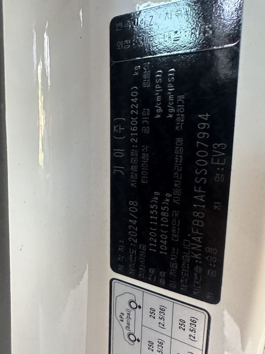 Kia Ev3 2024 electfic