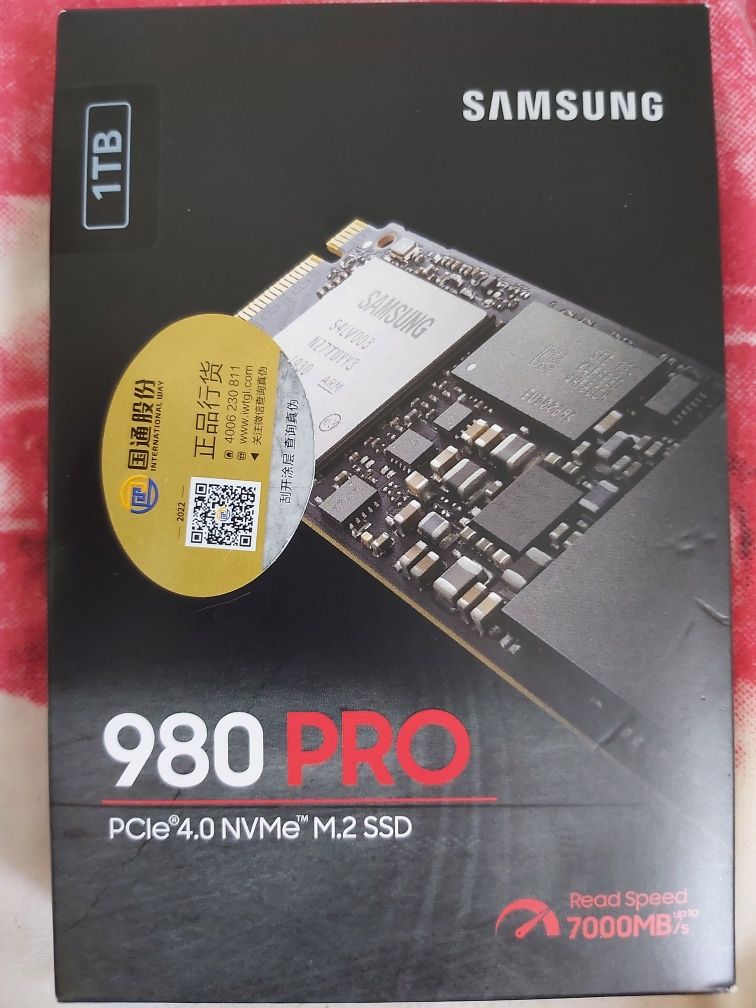 SSD Samsung 980 Pro 1TB РАССРОЧКУ (Оригинал 1 год гарантия)