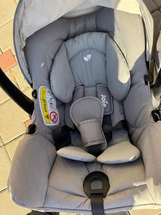 Cărucior JOIE 3 în 1 – landou, parte sport și scoică auto