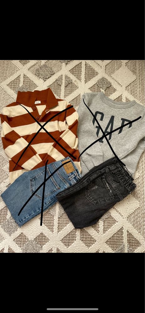 Джинсы штаны zara HM mango