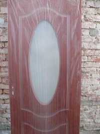 Usa de interior din lemn cu geam 2000 x 800 , produs nou
