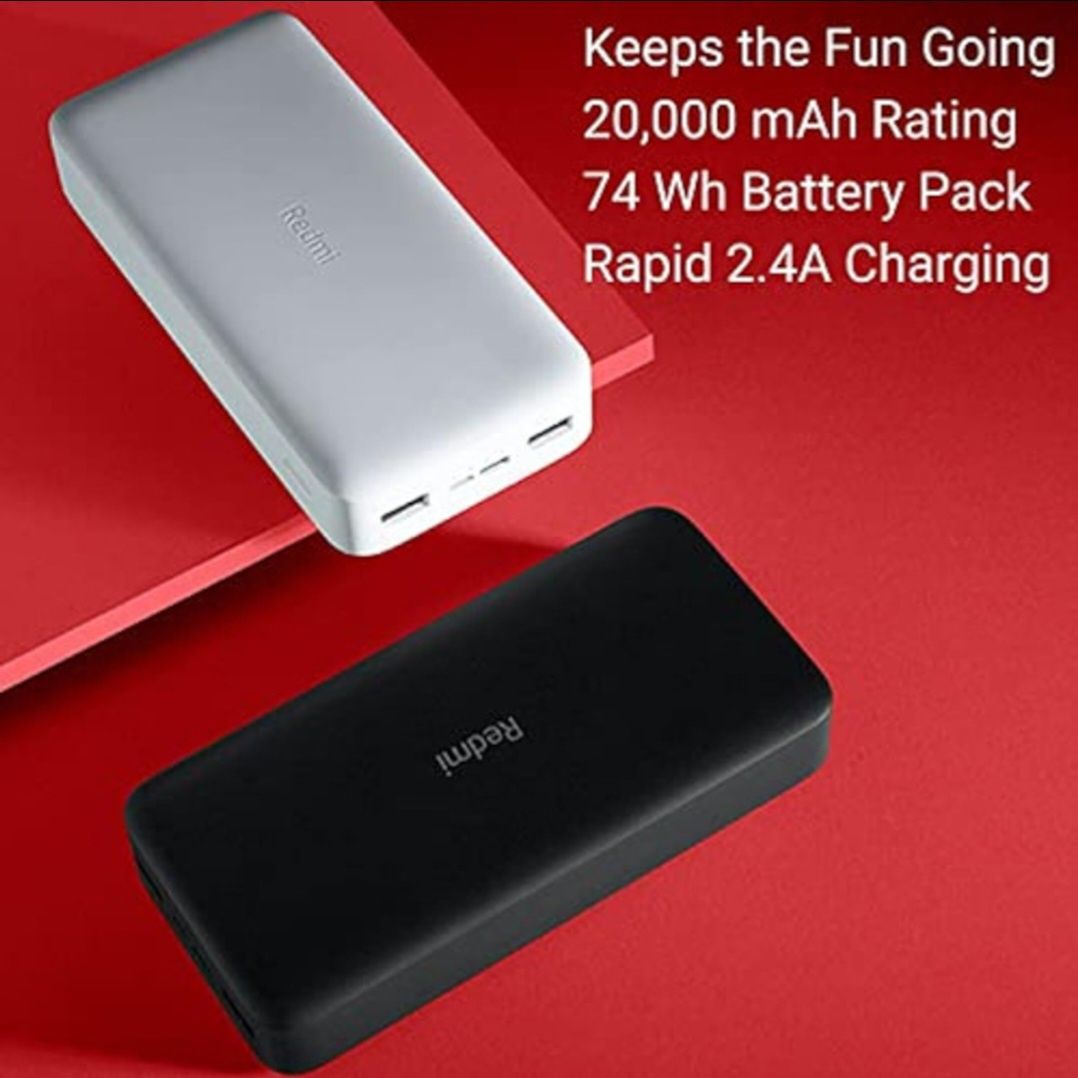 Redmi powerbank 20 000mAh