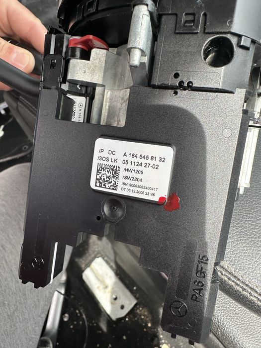 Лентов кабел модул Mercedes ML W164 ъгъл завиване лостчета мл в164