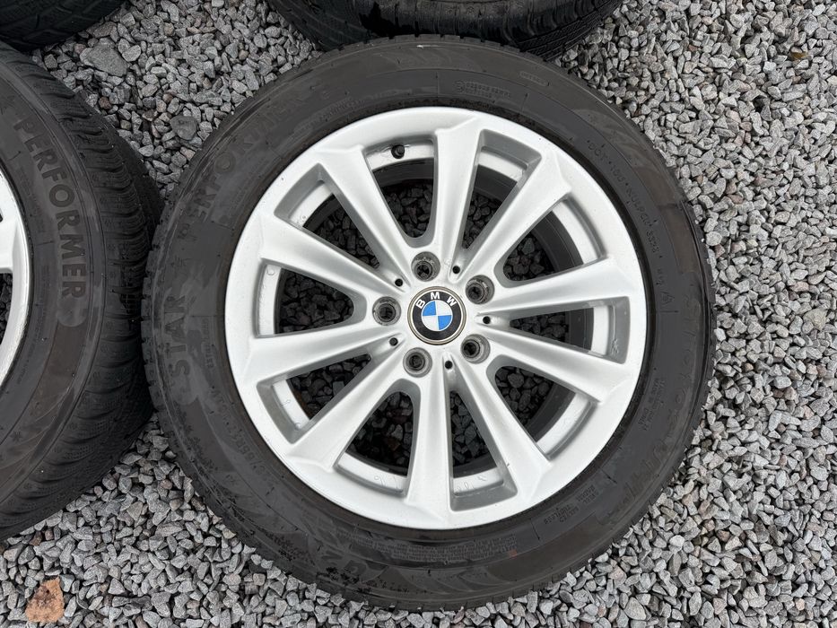 Jante BMW Style 236 pe 17 anvelope Iarna 225 55 R17 noi 8-9 mm