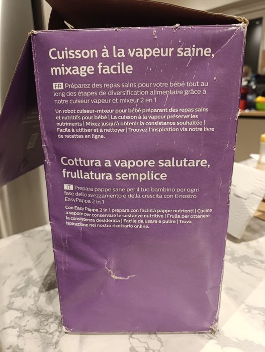 Aparat de gătit cu aburi și blender Avent Philips 2in 1