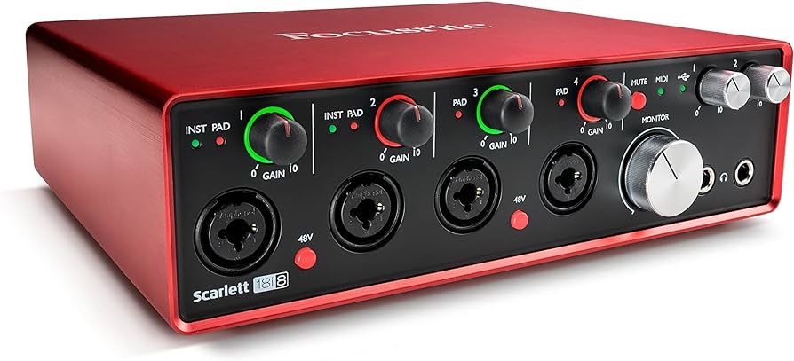Placa de sunet Focus Scalett 18i8