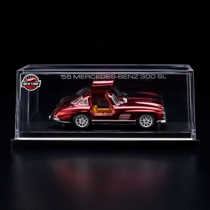 Hot Wheels RLC - Mercedes Benz 300SL rosu - macheta 1:64