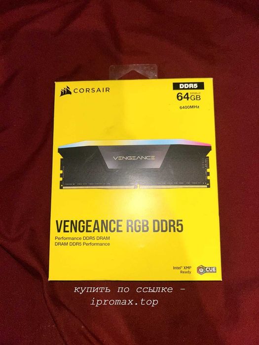 Corsair DDR5 64GB в коробке
