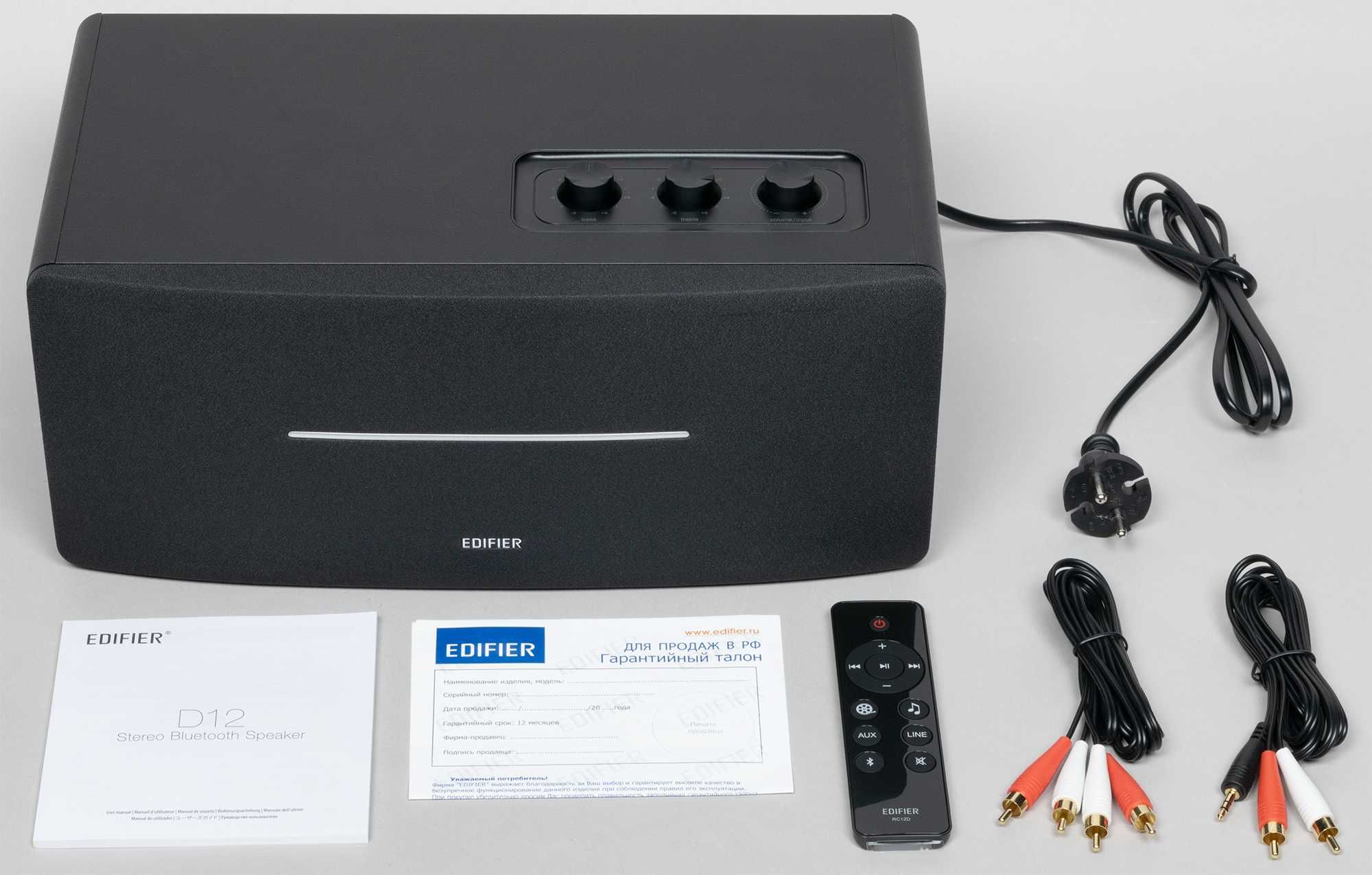 продам новый Edifier D12 Black/Bluetooth/Line OUT/Line in/Гарантия