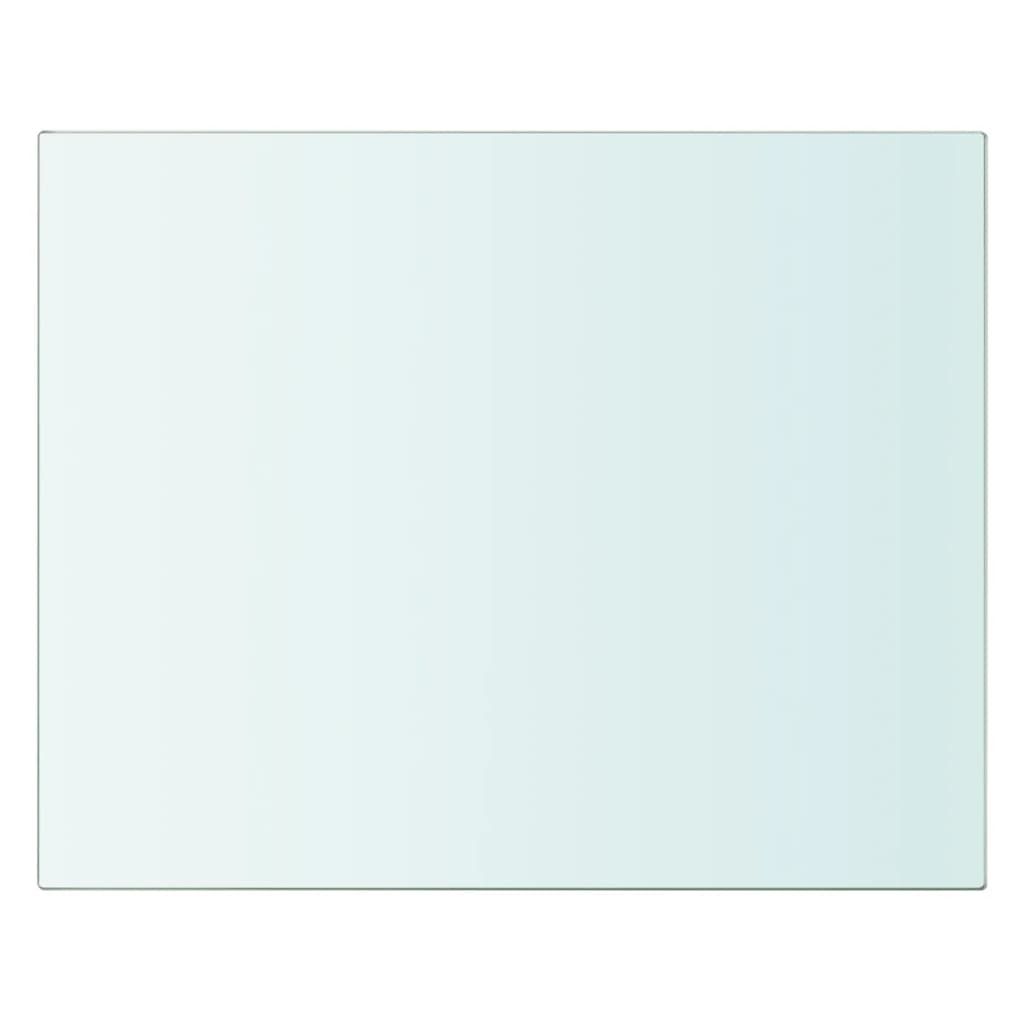 vidaXL Рафтове, 2 бр, панели прозрачно стъкло, 20x20 см 3051544