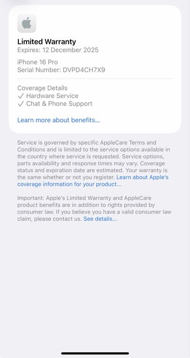 КАТО НОВ! *ЛИЗИНГ* iPhone 16 Pro 512Gb Desert Titanium / Гаранция