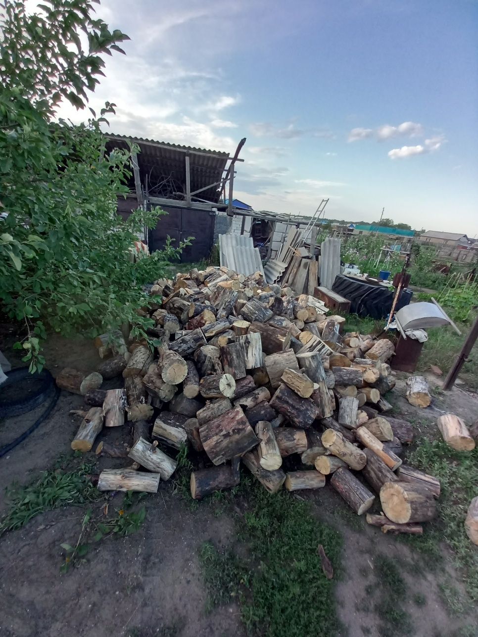 Дрова, чурки, в мешках доставка