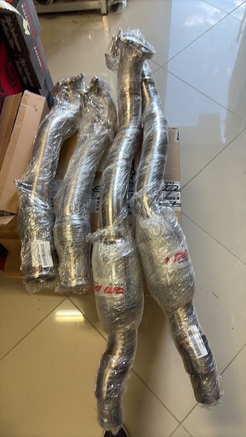 Downpipe Даунпайп Ауди Audi RS6 C7 RM motors 214104