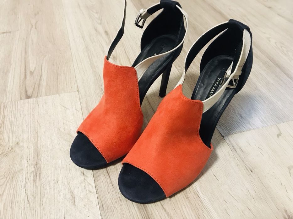 Sandale Zara - piele ecologica