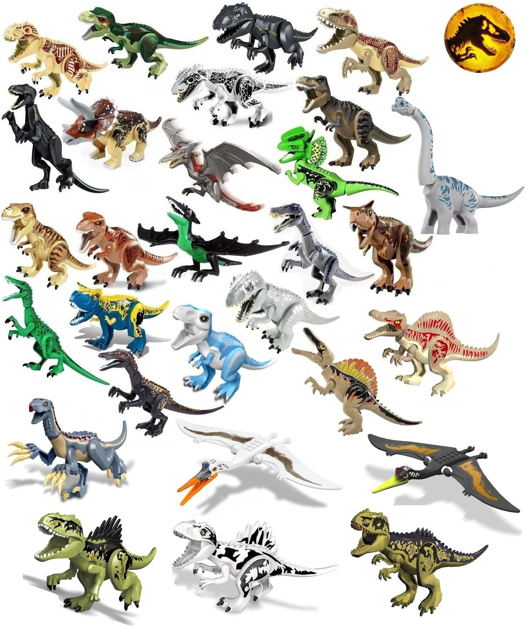 Dinozauri tip Lego de 30cm: Indominus Rex (diverse modele)