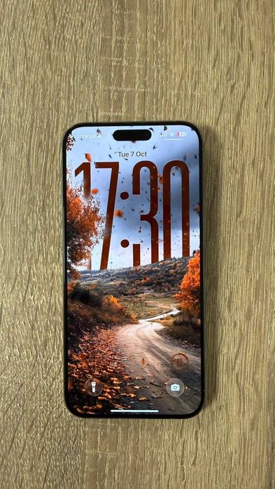 Iphone 15 Pro Max Natural Titanium 256 GB + Husa Iphone Silicon Orange