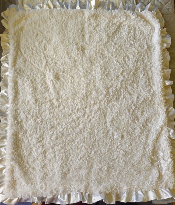 Paturica bebe botez 75 x 85 cm