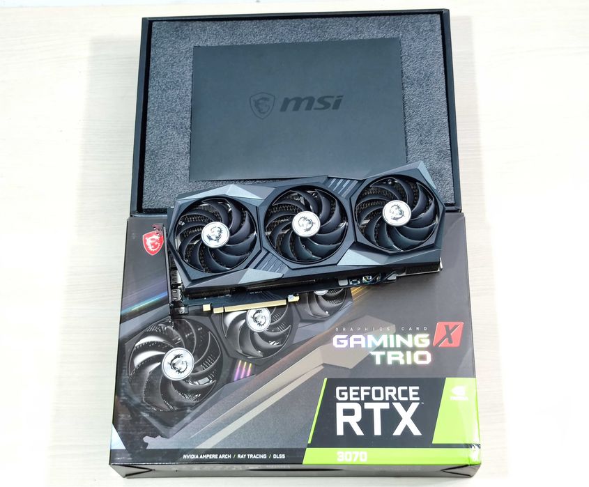 Placa RTX 3070 Msi GamingX Trio