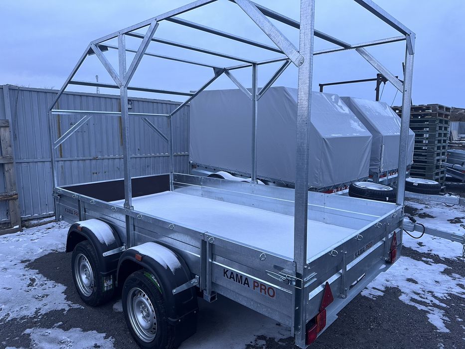 Двуосные автоприцепы 3/15  за 860.000 и 3,5/1.5.за 890.000