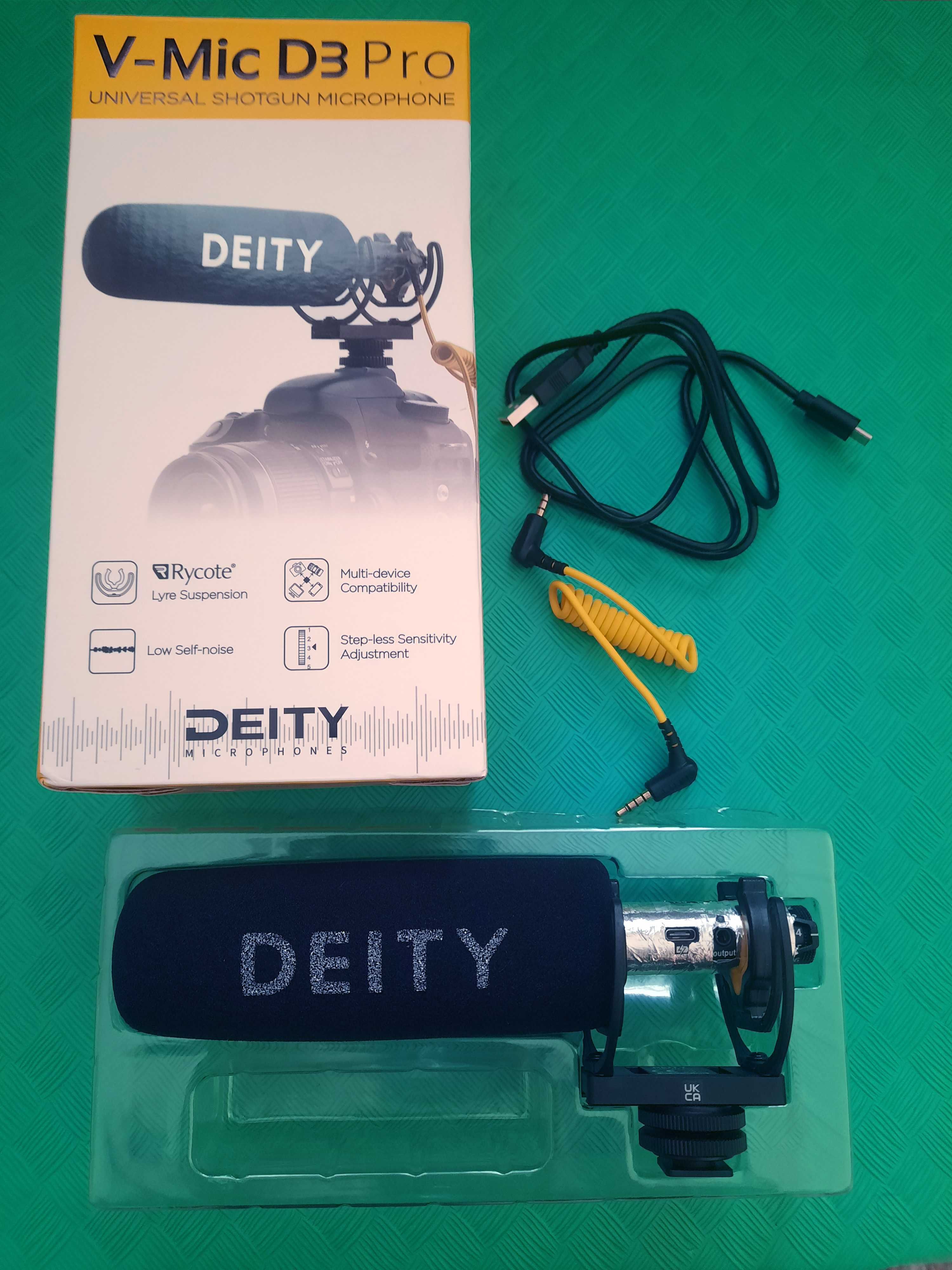 Deity V-Mic D3 Pro / Микрофон за камери и други устройства