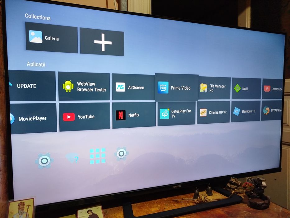 Tv box android X96max+