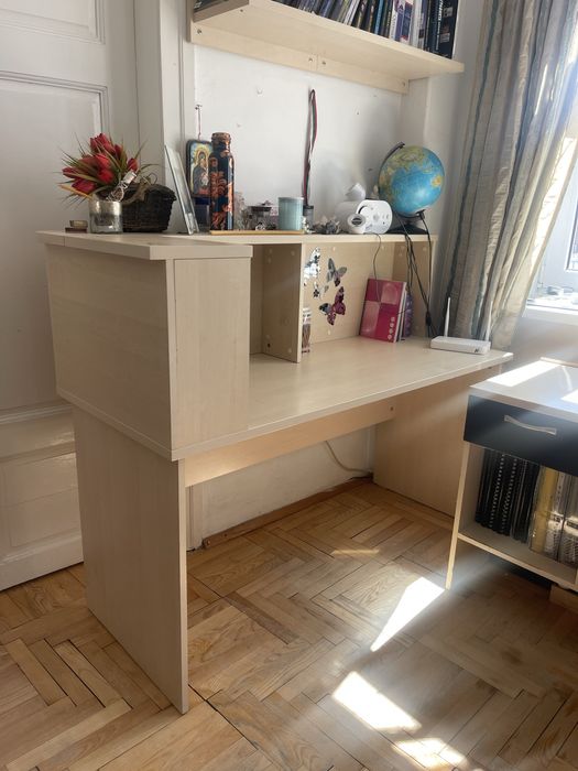 Обзавеждане на стая за ученик -2 броя, скрин 2, огледало, секции, бюро