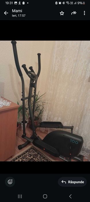 Bicicleta eliptica marca Damyos 100