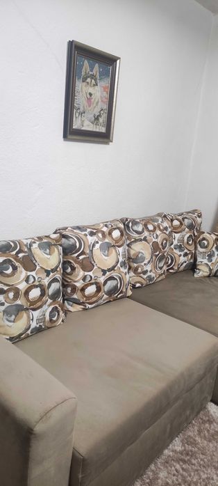 Ъглов диван разтегателен