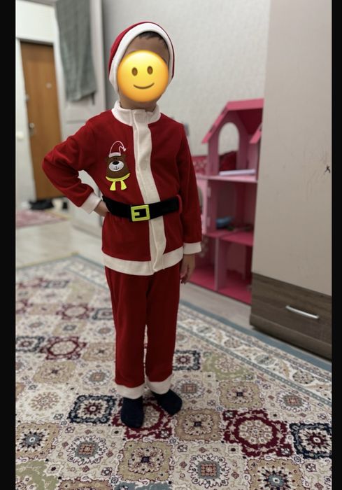 Костюм санты для мальчика