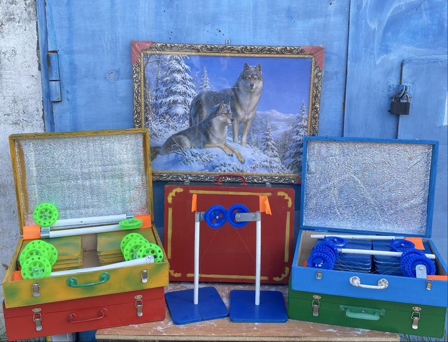 Жерлицы зимние утепленные оснащенные неоснащенные