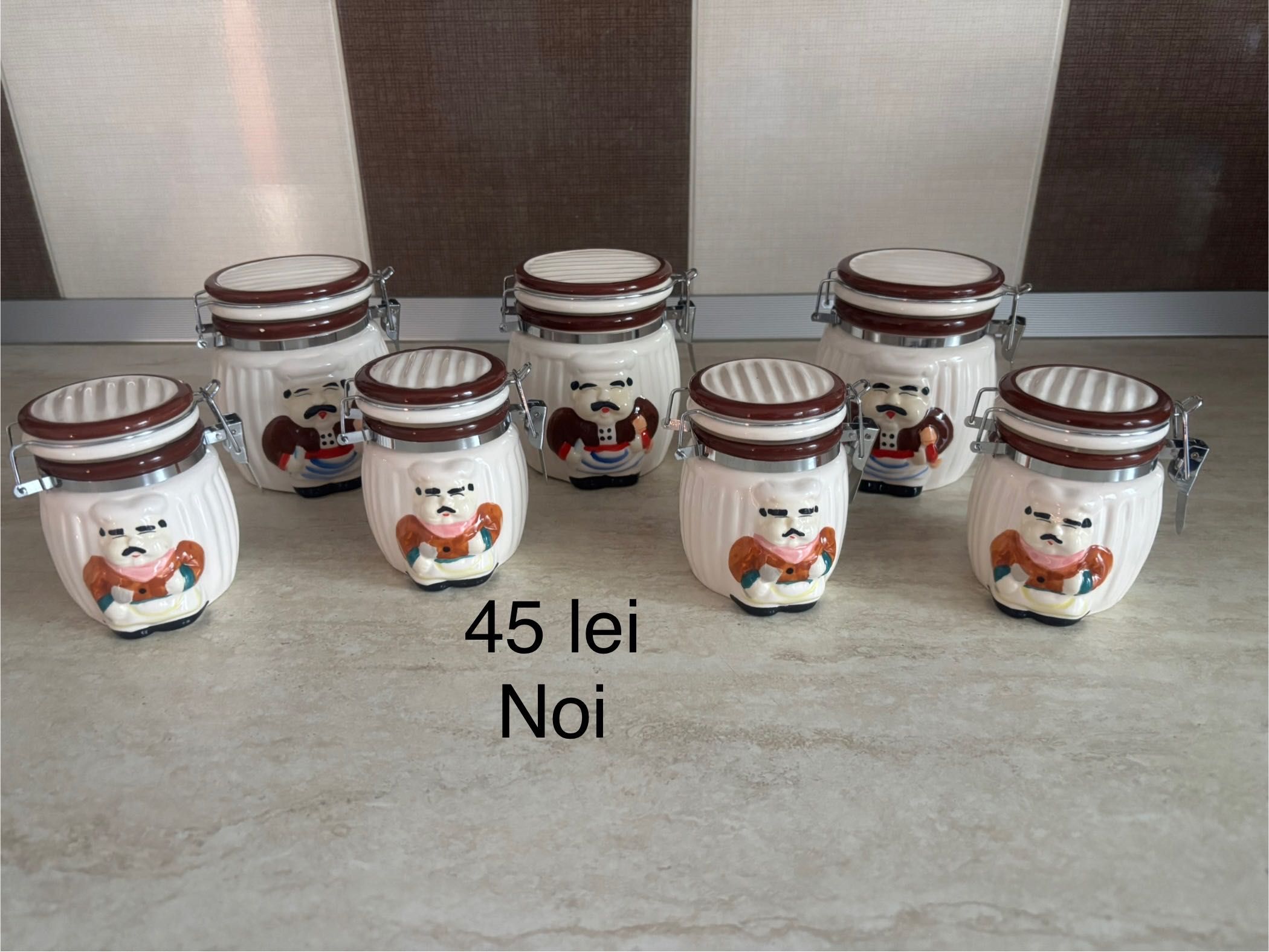 Recipiente pentru condimente